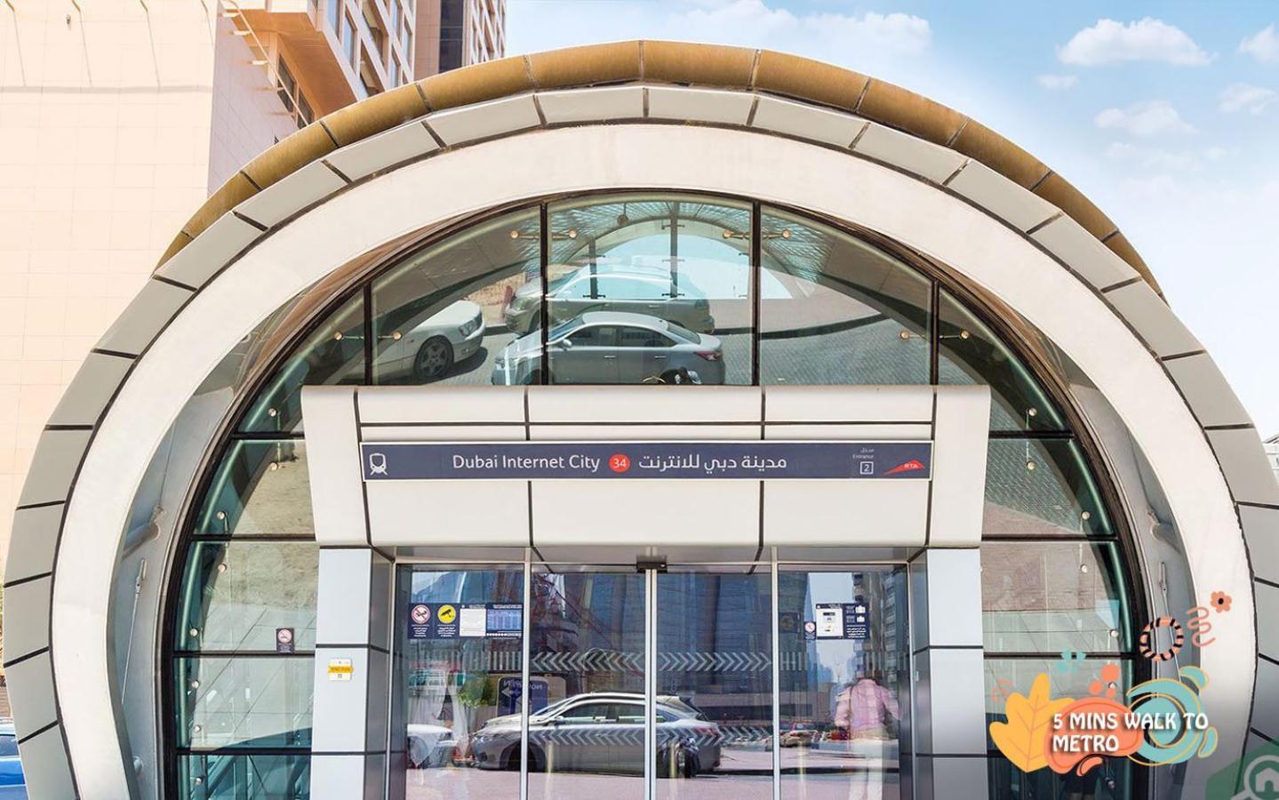 Nomad Partition Room In Barsha Heights 3 Mins To Icm Metro Дубай Экстерьер фото